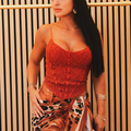 Corsetto in Pizzo Rust