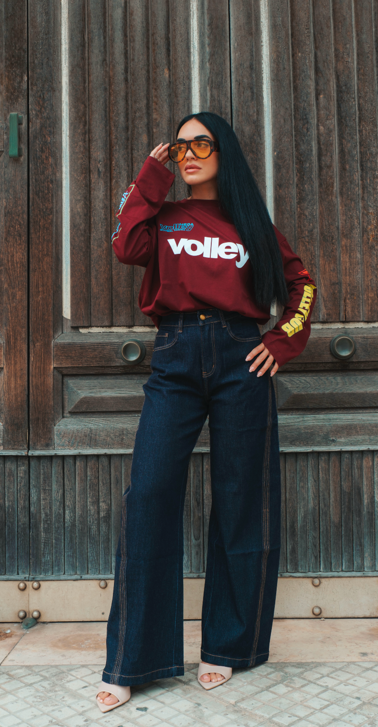 Jeans wide leg